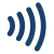 Pictogram contactloos betalen